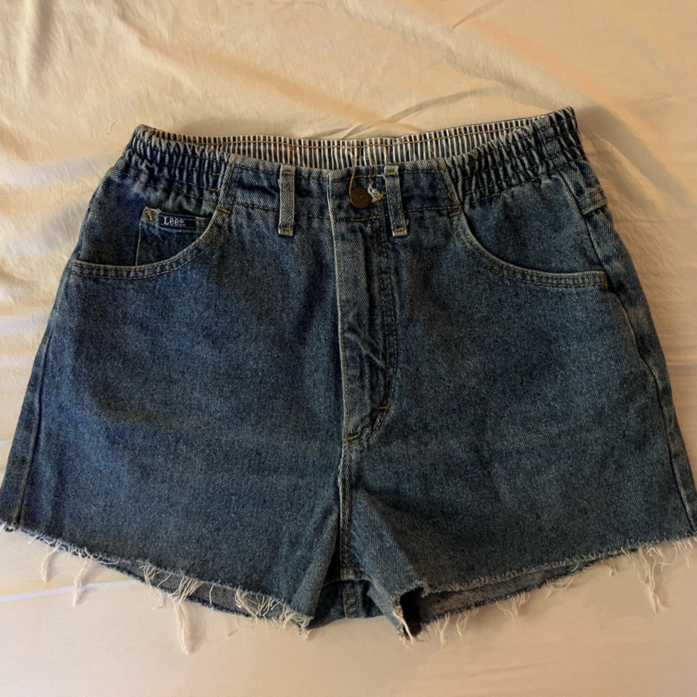 Lee Denim Blue Women's Shorts